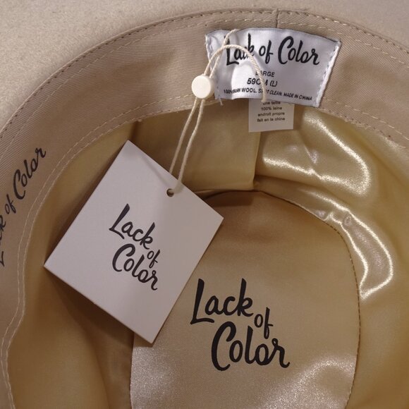 Lack Of Color Tan Wide Brim Hat main image 10